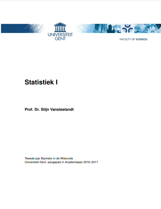 Statistiek I