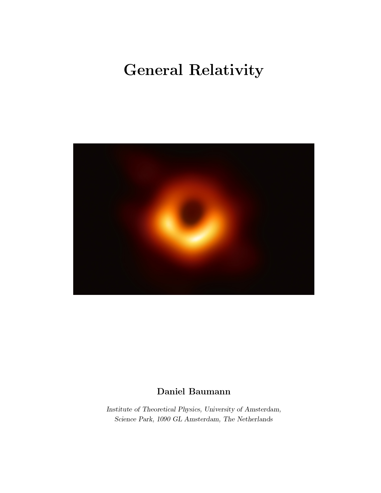 General Relativity