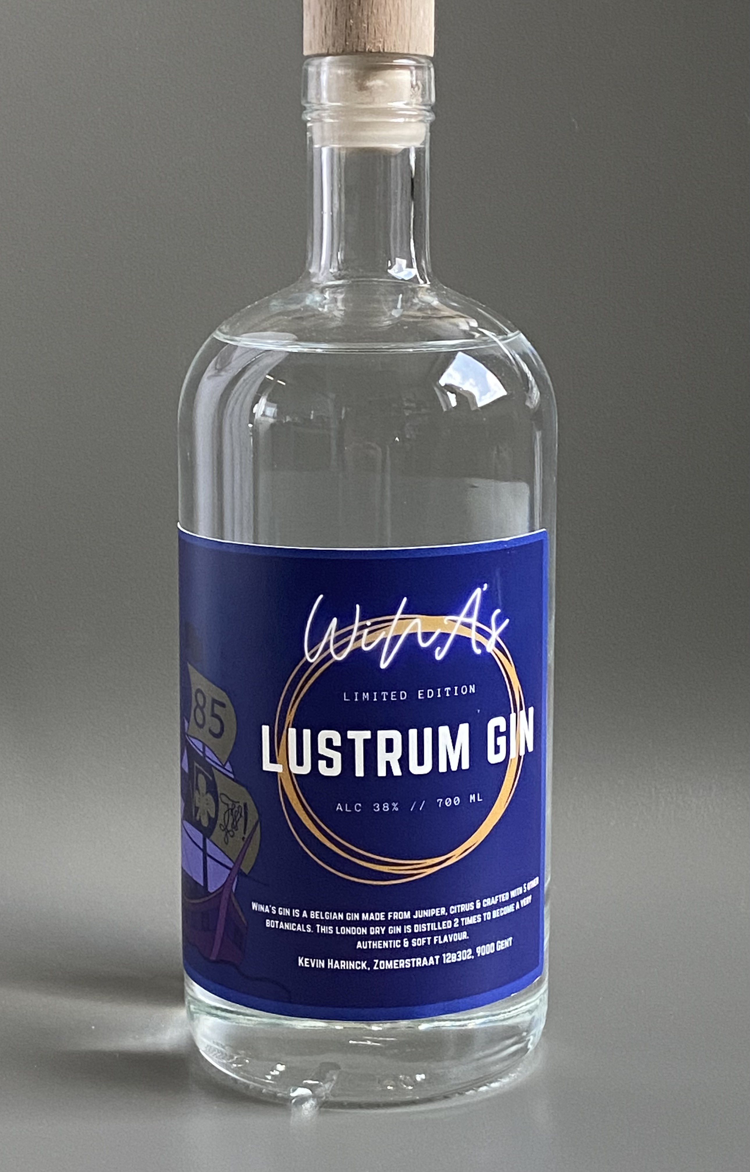 Lustrum 85 gin (refill)